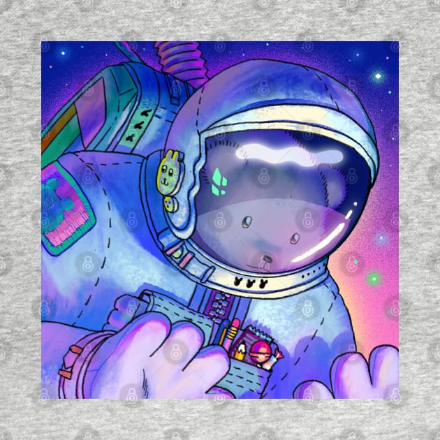 Astronaut Bear by LillianXie